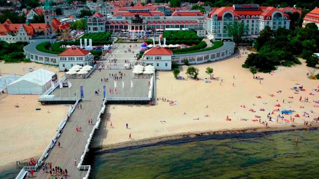 Dom & House - Apartments Okrzei Prime Sopot Esterno foto